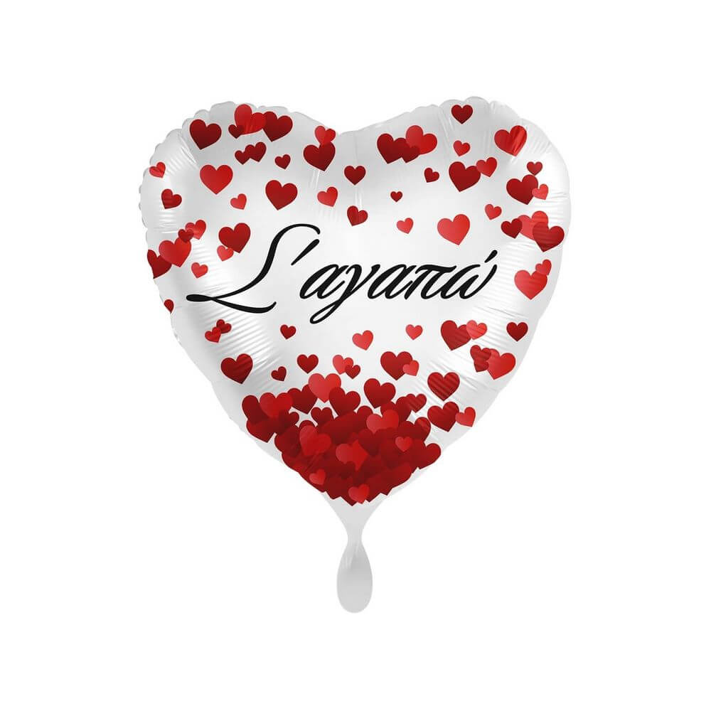 Μπαλόνι Foil "Σ'αγαπώ Red Hearts" 43εκ.